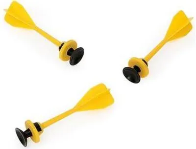 Produktbild von Blasrohr Dart Set gelb