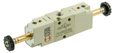 Produktbild von Riegler 3/2-Wegeventil, elektropmatisch, bistabil, G 1/4