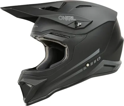 Produktbild von Oneal 1SRS Solid Motocross Helm, schwarz matt, L