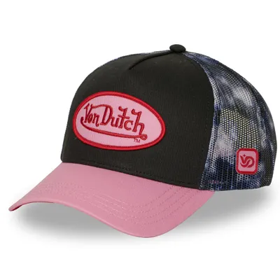Produktbild von Von Dutch Trucker Cap Space pink/black/blue