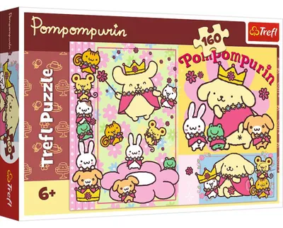 Obrázek produktu pro Puzzle 160 dílků, Sanrio, Pompompurin, TREFL