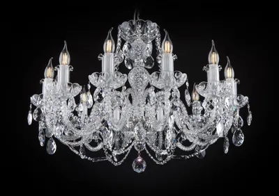 Productafbeelding van Kroonluchter, lamp, verlichting, plafondlampen, kristallen lampen, verlichting, klassiek