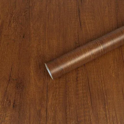 Immagine prodotto di Finitura in legno rosso-marrone per mobili, 40 cm x 300 cm, effetto opaco
