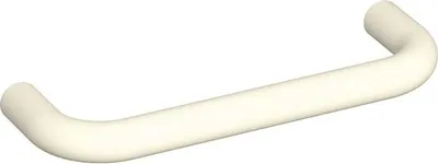 Productafbeelding van Mbelgriff 548.138B, Polyamide, 99% wit, mat, 128 mm, 10 mm