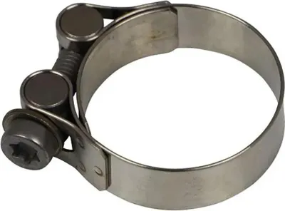 Produktbild von Akrapovic P-r58 Auspuffschelle Silber Silber One Size