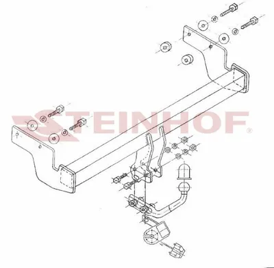 Produktbild von Z546653 Anhängerkupplung passend für HYUNDAI Getz 2002-10/2005 starr