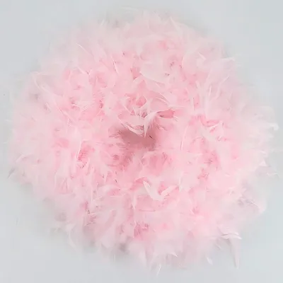 Produktbild von Federkranz Dekokranz FEDERN rosa D. 40-45cm CreaFlor Home
