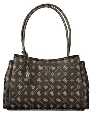 Produktbild von Damentasche Braun mit Logo: Stilvolle Handtasche mit viel Stauraum