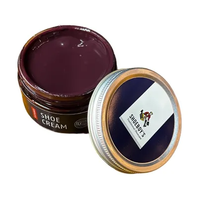 Zdjęcie produktu dla Shoeboy'S Shoe cream pot - Pasta do butów do wysokiej jakości gładkiej skóry - 50ml - (013) Bordeaux