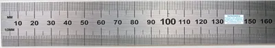 Produktbild von Stahlmaßstab 500mm Stahllineal