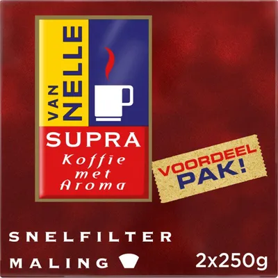 Immagine prodotto di Van Nelle Filterkoffie 500g – caffè filtro aromatico, appena macinato