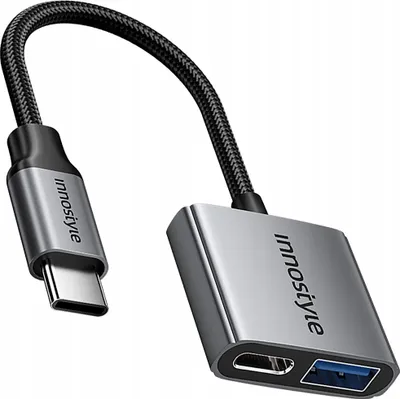 Image de Innostyle Adaptateur Usb-C Usb Otg Usb-A Câble Adaptateur Pendrive Charging