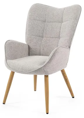 Image de MEUBLE : Fauteuil confortable, fauteuil relax, fauteuils inclinables, fauteuil rembourré, canapé individuel avec structure métallique