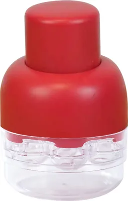 Produktbild von Kirschentkerner mit 8 Löchern, Schnellverschluss, sicherer Spritzschutz, Kirschentkerner für die Küche, Entkerner für mehrere Kirschen, Werkzeug für Marmelade, Desserts