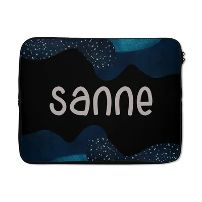 Produktbild von MuchoWow® Laptop Hülle 17 Zoll Laptoptasche Sanne - Pastell - Mädchen - Zipper - Schutzabdeckung