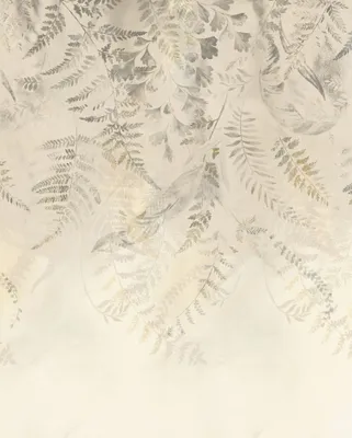 Produktbild von Komar Fototapete Herbarium Beige - 611187 - 200 x 250 cm