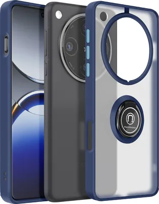 Immagine prodotto di Avizar, Anello magnetico per Oppo Find X8 Pro, traslucido, blu notte