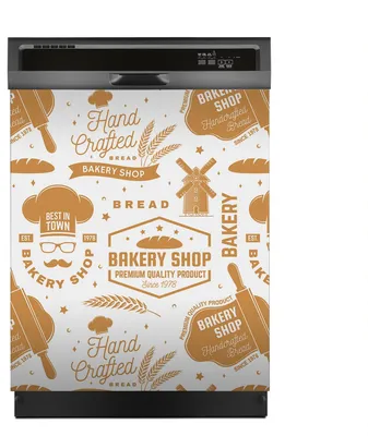 Produktbild von Magnete Dekorative 60x70 cm Küche Magnetmatte Spülmaschine - Bäckerei Weizenähren