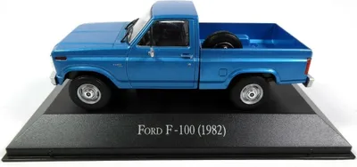 Produktbild von FORD F-100 Pick-up 1982 blau in Blisterverpackung verkauft, MAGARGAQV15, Maßstab1/43, IXO