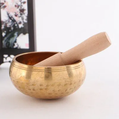Produktbild von Kopernen Schallplatte für Yoga und Meditation, handgefertigt, 8 cm Durchmesser
