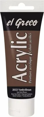 Produktbild von KREUL el Greco Acrylic Vandyckbraun 75 ml Tube