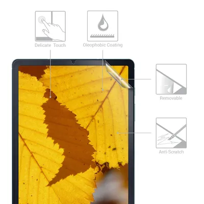 Produktbild von kwmobile 2x Tablet Schutzfolie kompatibel mit Samsung Galaxy Tab S6 Lite (2024/2022/2020) Folie - Full Screen Protector - Tablet Displayfolie