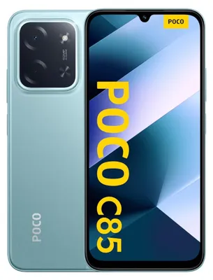 Produktbild von POCO C85, 17,5 cm (6.9"), 1600 x 720 Pixel, 6 GB, 128 GB, 50 MP, Grün