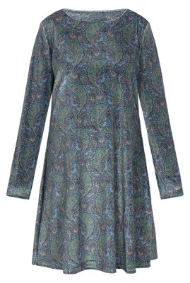 Immagine prodotto di Abito da donna VIRITA - blu multicolore, taglia L