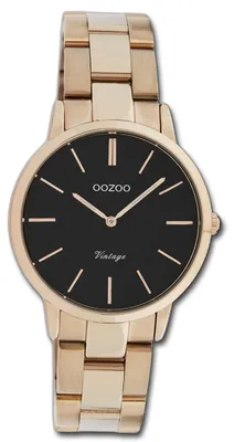 Produktbild von Oozoo Vintage Series Damenuhr C20049 Quarzuhr Edelstahlarmband rosegold D3UOC20049