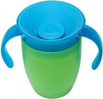 Produktbild von Munchkin MUNCHKIN mokymosi puodelis MIRACLE 360, mėlynas, 6 mėn+, 207 ml, 90101