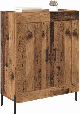 Obrázek produktu pro vidaXL Příborník z regenerovaného dřeva 69,5 x 34 x 90 cm kompozitní dřevo a železo