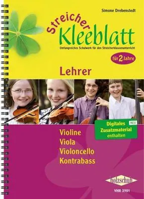 Zdjęcie produktu dla Drebenstedt, S: Streicher-Kleeblatt, Lehrerband