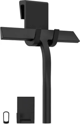 Produktbild von Famanu Duschabzieher 23 cm mit Halter ohne Bohren, Edelstahlkern