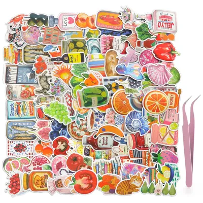 Sticker-Set (100 Stück) Graffiti, wasserdicht, für Laptop, Koffer