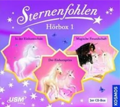 Obrázok produktu pre Die große Sternenfohlen Hörbox Folgen 1-3 (3 Audio CDs)