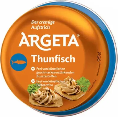 Produktbild von Argeta Thunfisch-Aufstrich 95 Gramm 1 Stück