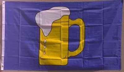 Produktbild von Flagge Fahne : Bierkrug Bierflagge Bierglas Bierkrugflagge