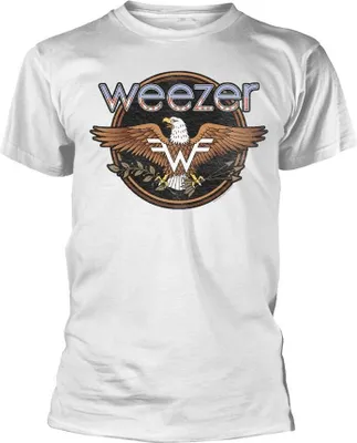 Produktbild von Weezer - T-Shirt für Herren/Damen Uni PH995 (L) (Weiß)