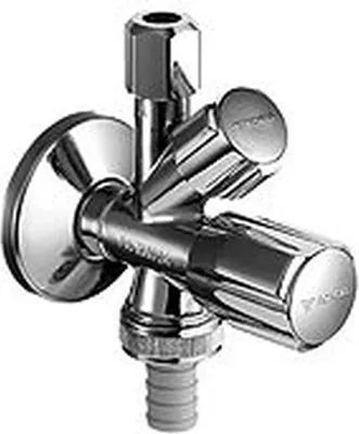 Obrázok produktu pre Kombinovaný rohový ventil Schell 3/8" s spätným ventilom, 1 ks.