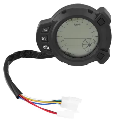 Image de Instruments de moto : compteur de vitesse LCD, compteur kilométrique, compte-tours pour Yamaha BMS125, indicateur à 7 couleurs