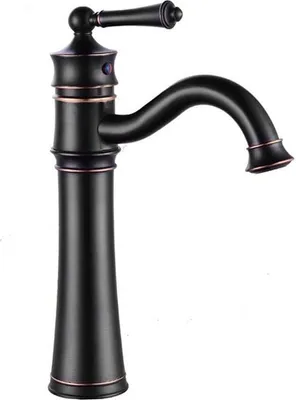 Obrázek produktu pro Umyvadlová baterie Rea VINTAGE Old Black vysoká