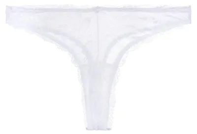 Zdjęcie produktu dla Dorina Perfect Lace – String z koronką, lekki model zapewniający uczucie drugiej skóry, z gładkim paskiem