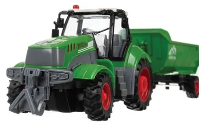 Produktbild von Kruzzel 24591 RC-Traktor mit Kippanhänger 1:24