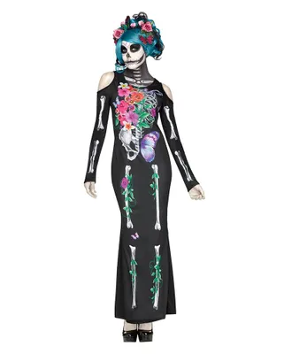 Produktbild von Beautiful Bones Damen Halloween Kostüm Damen Größe: S/M