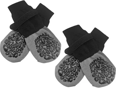 Immagine prodotto di Scarpe per cani - 4 pezzi - Protezioni per le zampe - Fascia riflettente per la sicurezza - Traspiranti - Morbide e confortevoli - Scarpe per cani