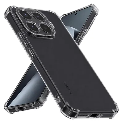 Obrázok produktu pre Puzdro Techsuit – Odolné, priehľadné silikónové puzdro – Xiaomi 17T Pro – Priehľadné