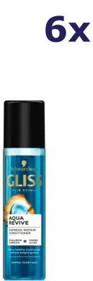 Produktbild von 6x Gliss-Kur Anti-Klit-Spray – Aqua Revive 200 ml