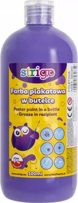Zdjęcie produktu dla Farba plakatowa 500 ml fioletowa