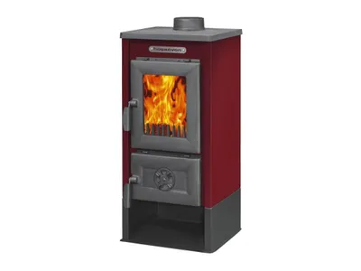 Obrázek produktu pro Hosseven, krbová kamna na TP 9008 maxi bordó, 7,09 kW,  průměr 130 mm