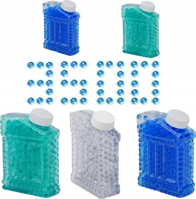 Immagine prodotto di Lolex | Palline in gel per pistola o fucile - 7-8 Mm - 5x700 pezzi - Pronte all'uso - Perle d'acqua